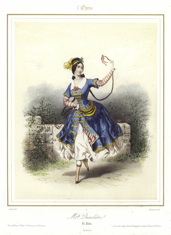 Louise Fitz James, Pas Ventien, Opera Yıllıkları