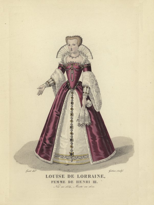 Louise of Lorraine, Fransa Kralı III. by French School