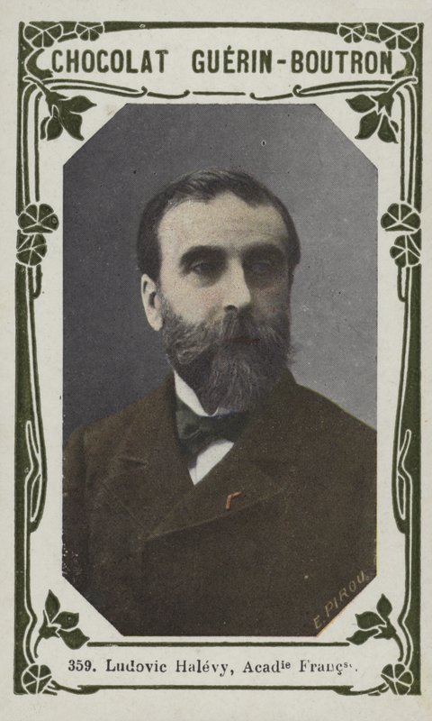 Ludovic Halevy, Academie Française (renkli fotoğraf) by French School