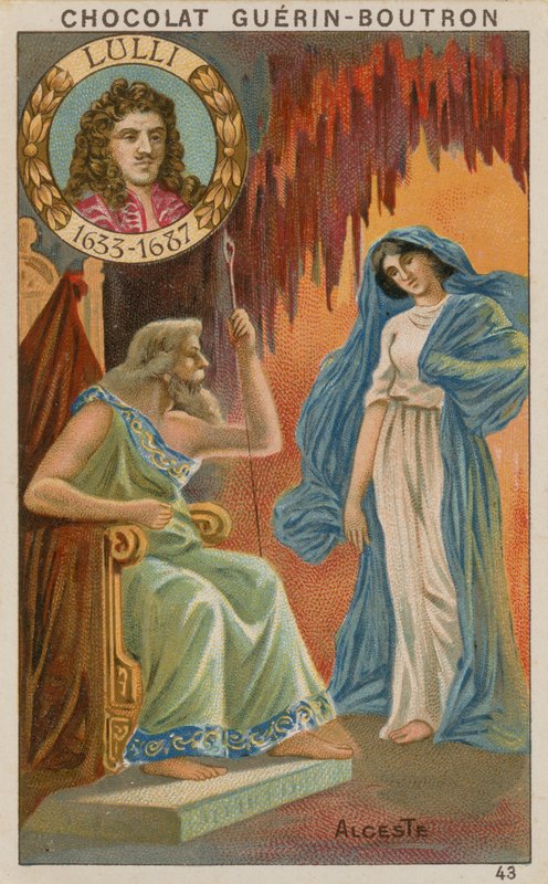 Luli, Alceste by French School