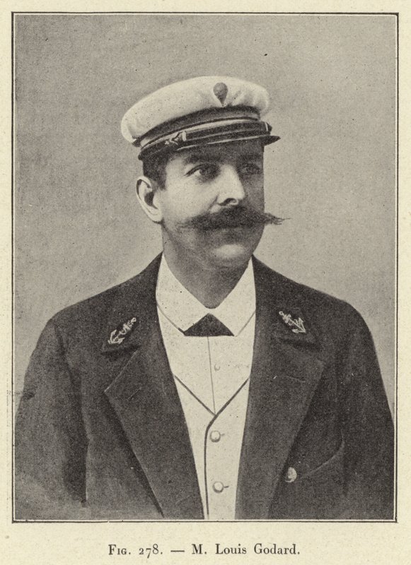 M Louis Godard (gravür) by French School