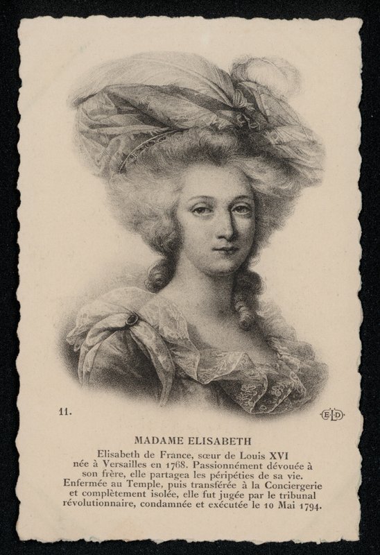 Madam Elisabeth, Kral XVI.Louis