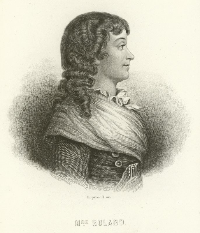 Madam Roland by French School