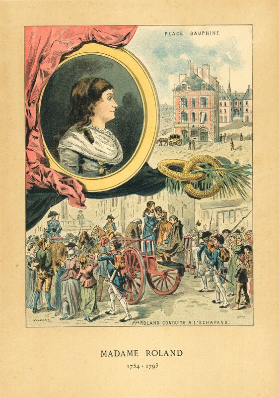 Madam Roland by French School
