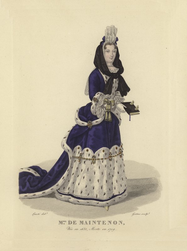 Madam de Maintenon, Fransa Kralı XIV.Louis