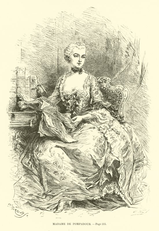 Madam de Pompadour by French School
