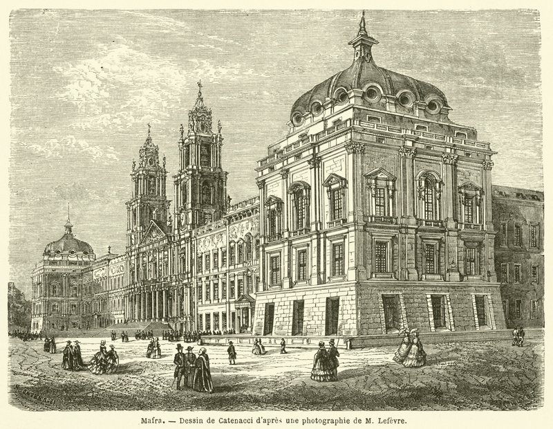 Mafra (gravür) by French School