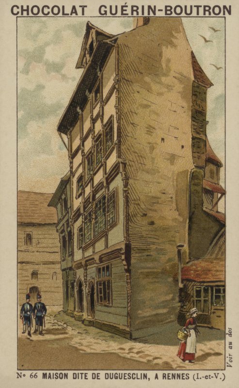 Maison Dite de Duguesclin, Rennes, Ille-et-Vilaine