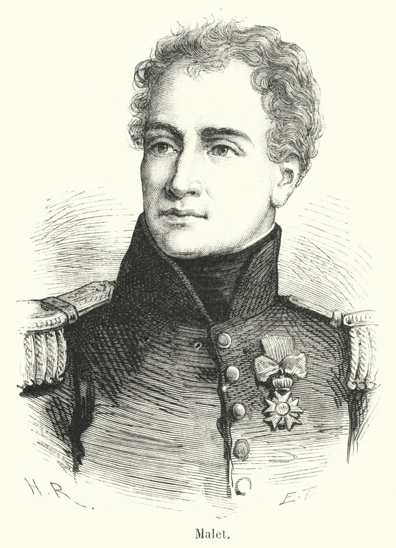 Malet (gravür) by French School