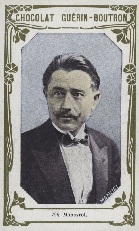 Maneyrol (renkli fotoğraf) by French School