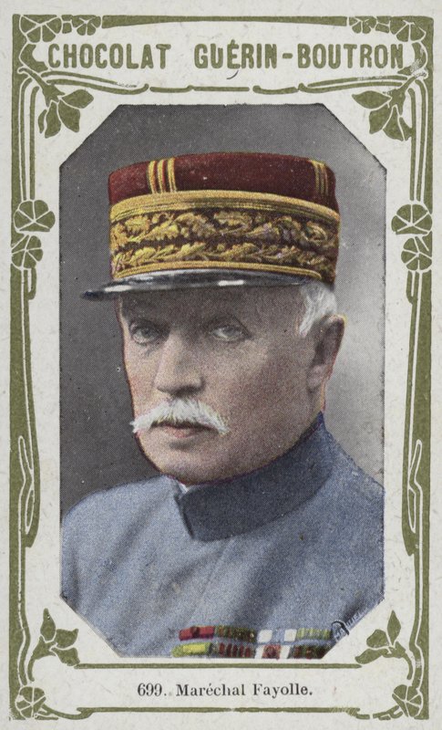 Marechal Fayolle (renkli fotoğraf) by French School