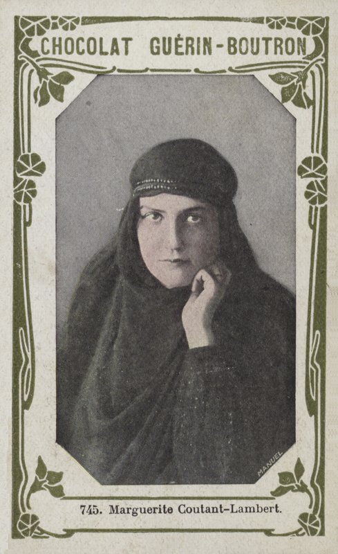 Marguerite Coutant-Lambert (renkli fotoğraf) by French School