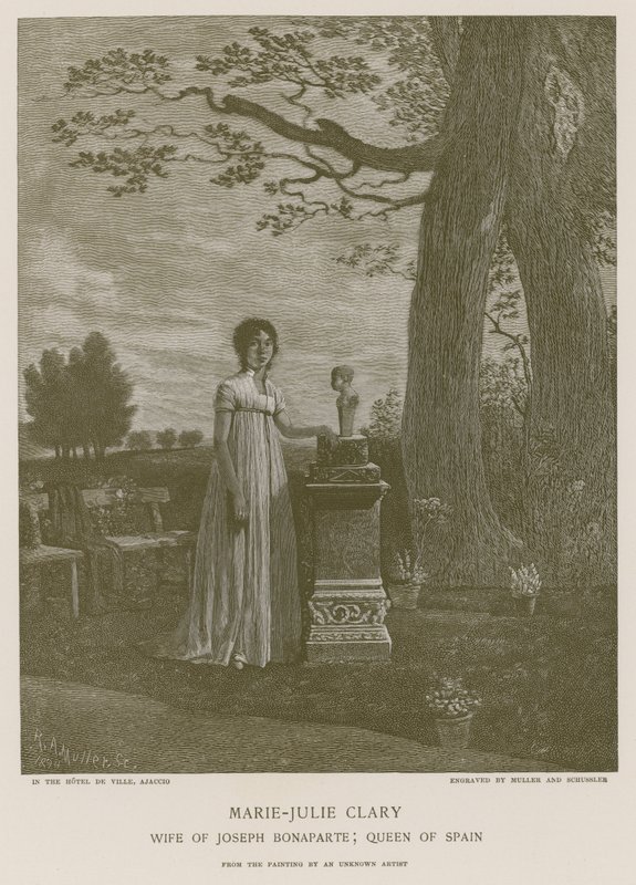 Marie-Julie Clary by French School