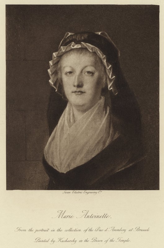 Marie Antoinette - Fransa Kraliçesi by French School