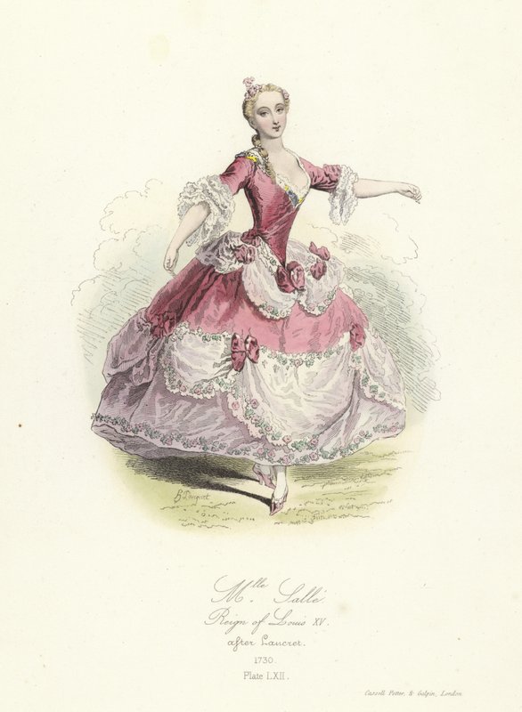 Marie Salle, Fransız dansçı; Louis XV
