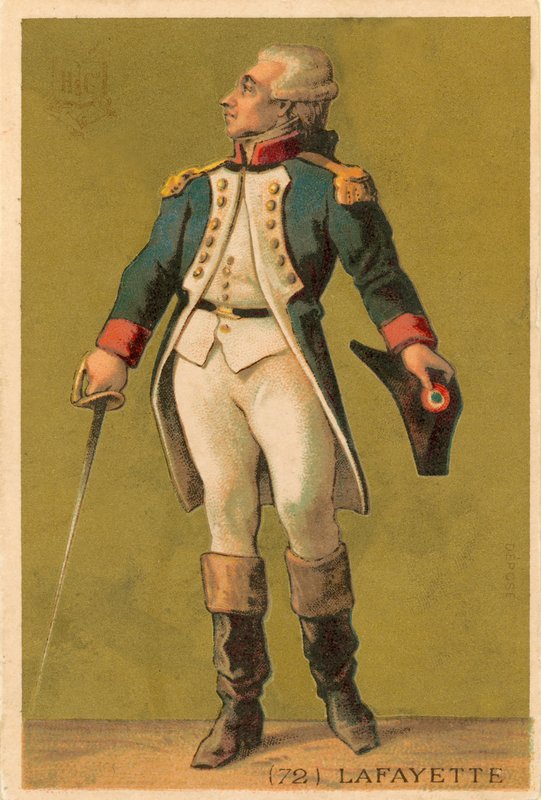 Marki de Lafayette by French School