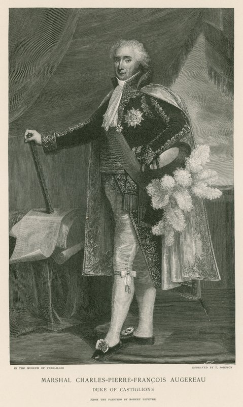 Mareşal Charles-Pierre-Francois Augereau by French School