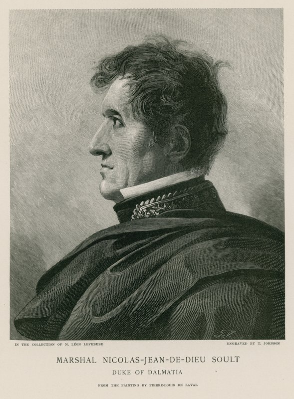 Mareşal Nicolas-Jean-de-dieu Soult by French School