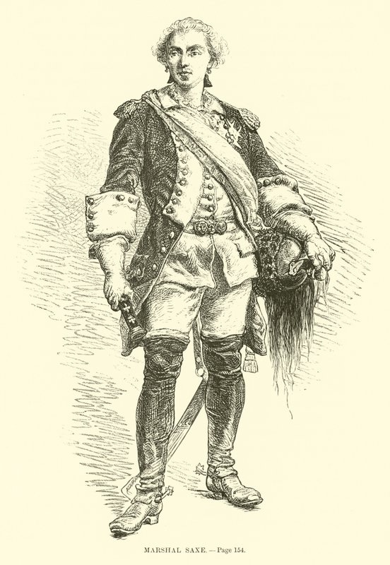 Mareşal Saksonya by French School