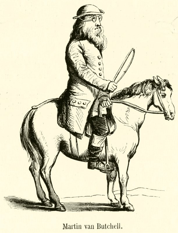 Martin van Butchell (gravür) by French School
