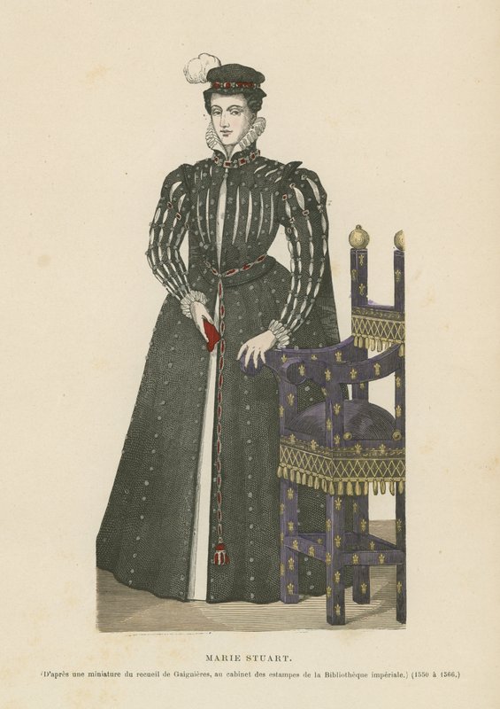 Mary, İskoç Kraliçesi by French School