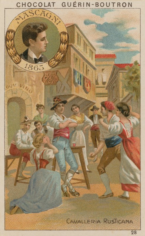 Mascagni, Cavalleria Rusticana by French School