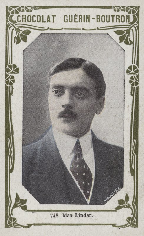 Max Linder (renkli fotoğraf) by French School