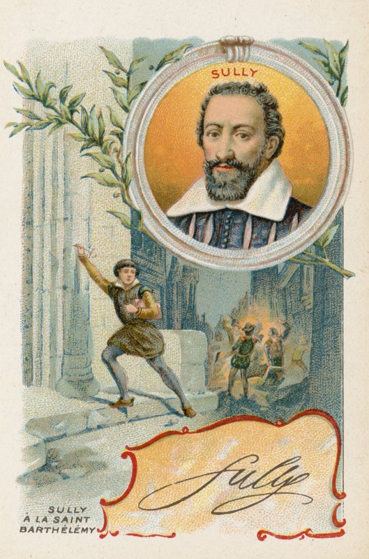Maximilien de Bethune, Sully Dükü, Fransız Huguenot askeri ve devlet adamı by French School