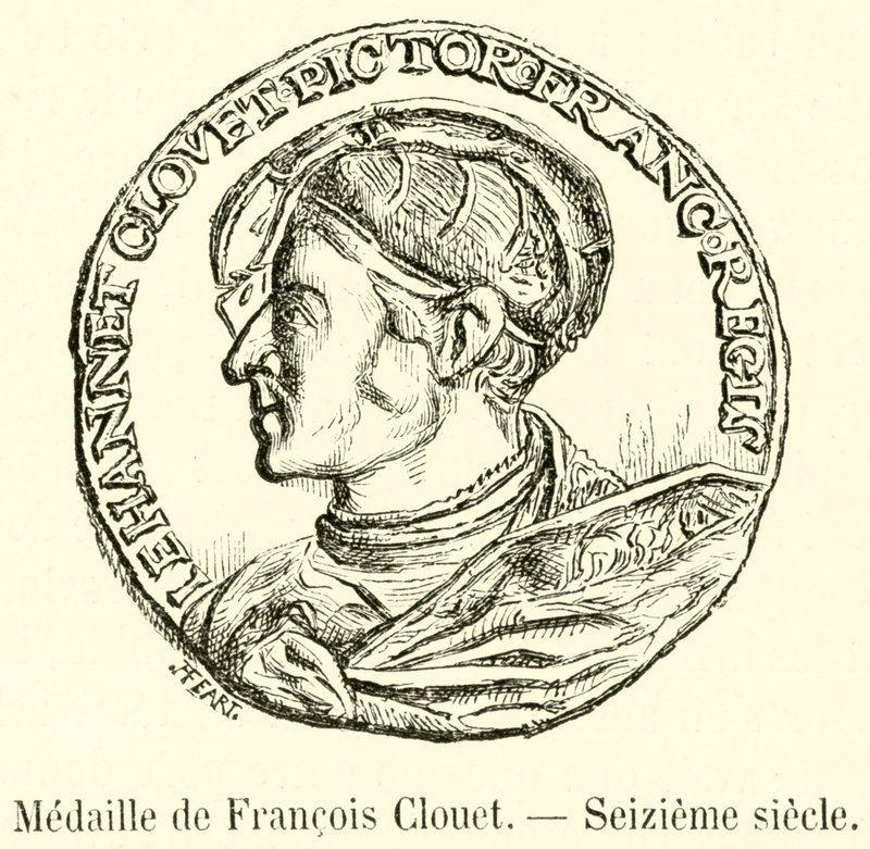 Francois Clouet Madalyası, On altıncı yüzyıl (gravür) by French School