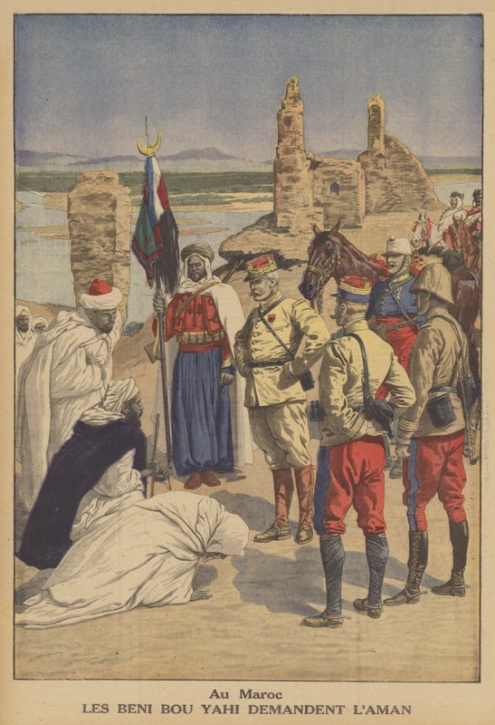 Beni Bou Yahi kabilesinin üyeleri Fas