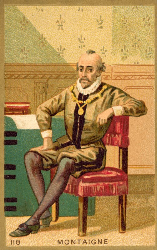 Michel de Montaigne, Fransız yazar ve filozof by French School