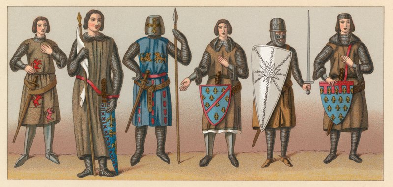 Orta Çağ Kostümü by French School