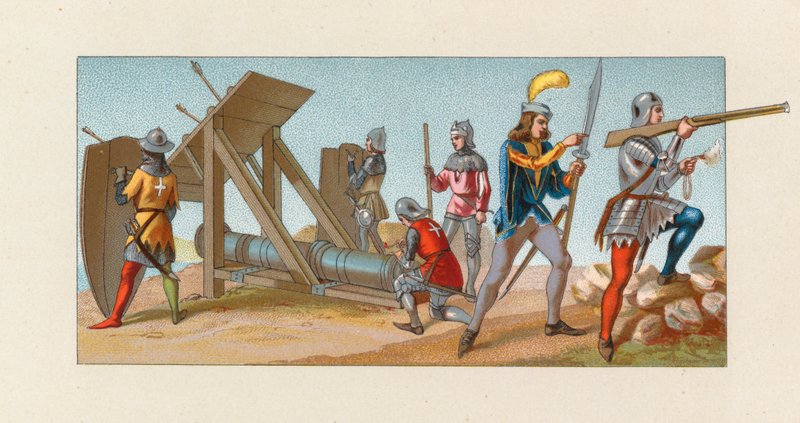 Orta Çağ Kostümü by French School