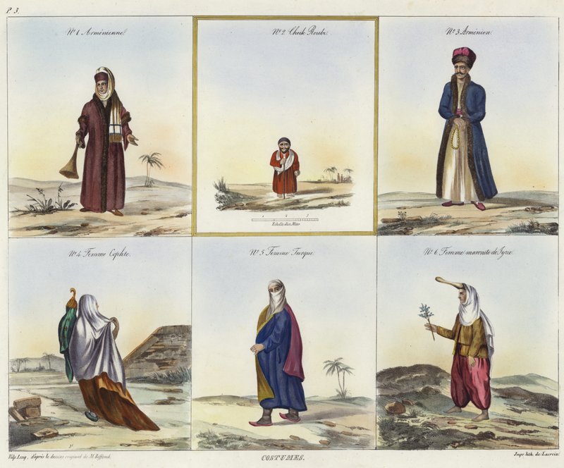 Orta Doğu Kostümleri by French School