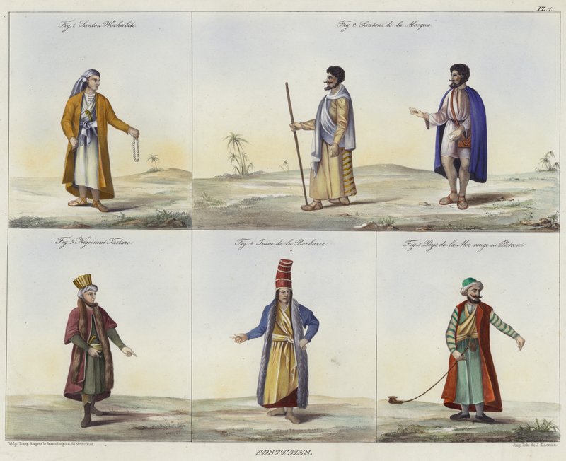 Orta Doğu Kostümleri by French School