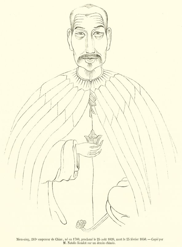 Mien-ning, 241. Çin İmparatoru, 1780 doğumlu, 25 Ağustos 1820