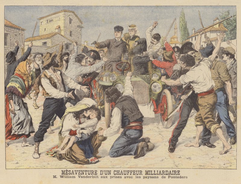 Bir milyoner sürücünün talihsizliği by French School