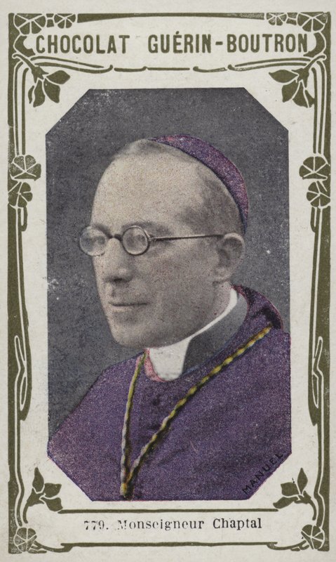 Monseigneur Chaptal (renkli fotoğraf) by French School