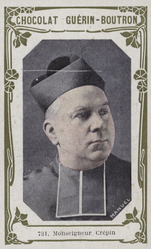 Monsenyör Crepin (renkli fotoğraf) by French School