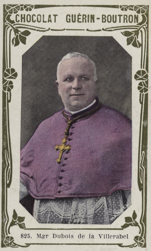 Monsenyör Dubois de la Villerabel (renkli fotoğraf) by French School