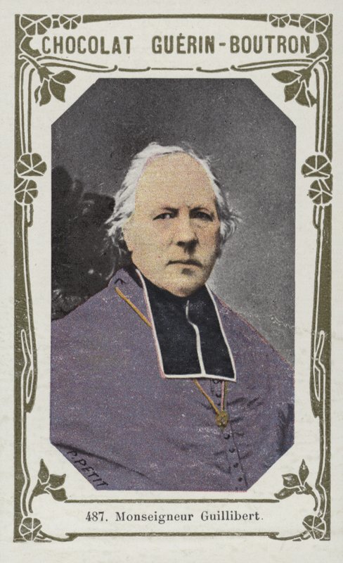 Monsenyör Guillibert (renkli fotoğraf) by French School
