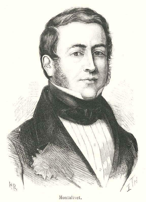 Montalivet (gravür) by French School