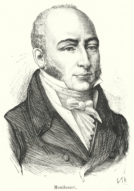 Montlosier (gravür) by French School