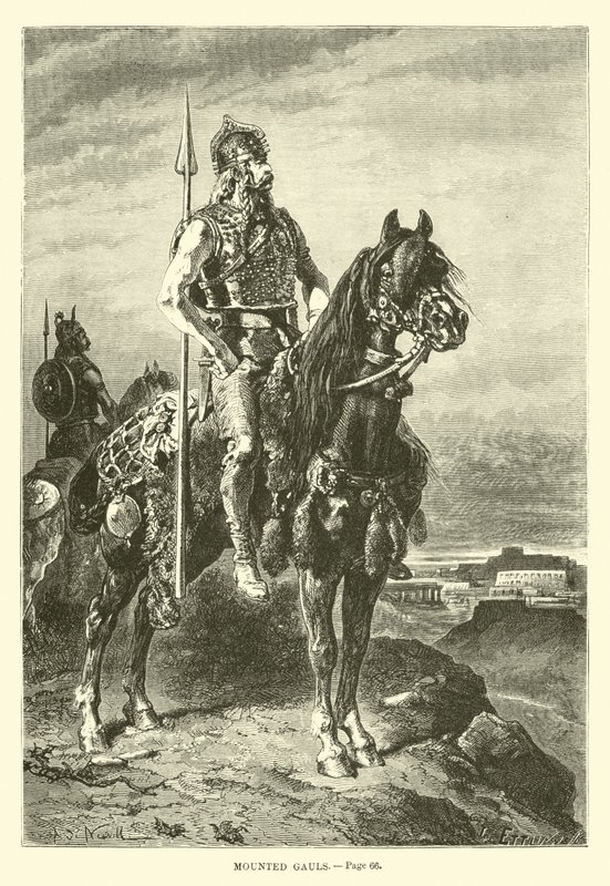 Atlı Galyalılar by French School