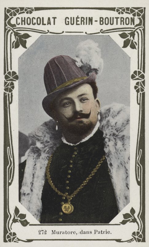 Muratore, Vatanda (renkli fotoğraf) by French School