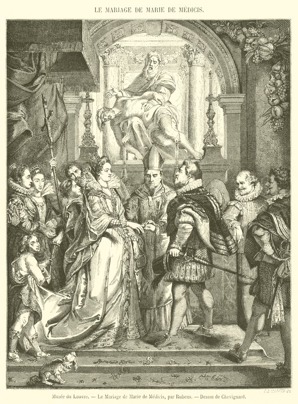 Louvre Müzesi, Marie de Medici