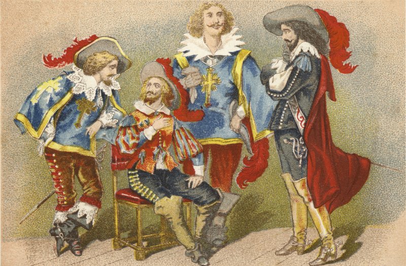silahşörler by French School