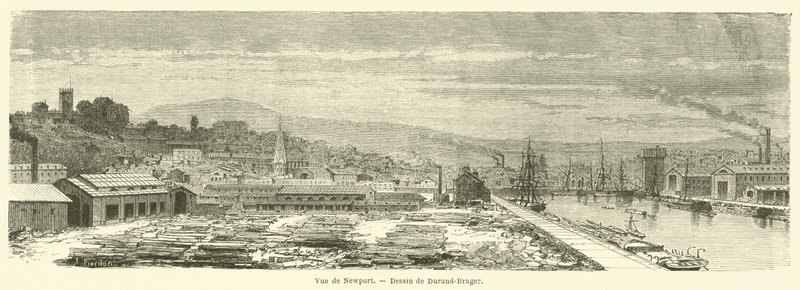 Newport (gravür) by French School