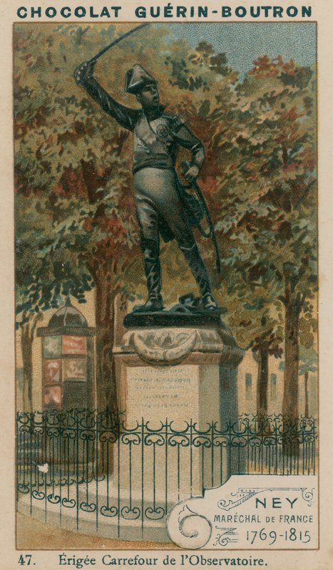 Ney, Fransa Mareşali, 1769-1815, Erigee Carrefour de lObservatoire by French School