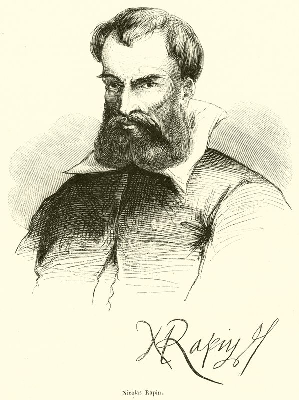 Nicolas Rapin (gravür) by French School